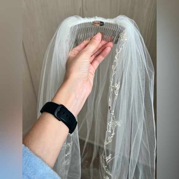 Galia Lahav x Justine M Couture Blossom Veil - Picture 5 of 10